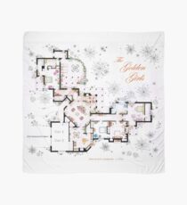 The Golden Girls House floorplan v.1 Scarf