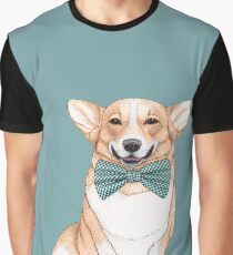 Corgi Dog Graphic T-Shirt