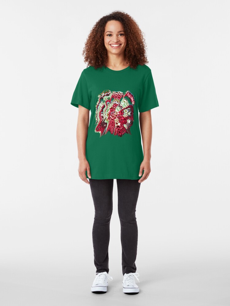 Alternate view of Extraterrestrial Portal Slim Fit T-Shirt