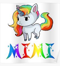 Mimi Unicorn Poster