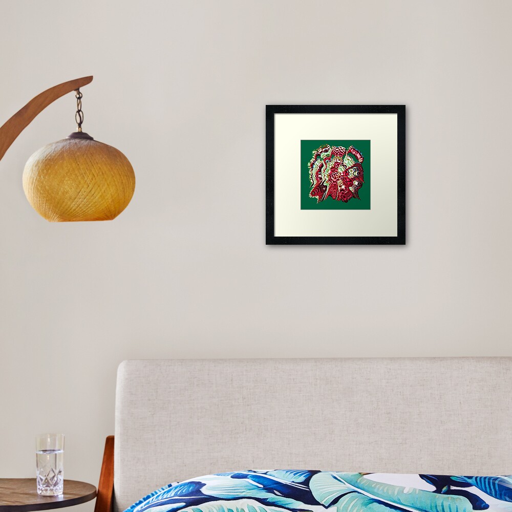 Extraterrestrial Portal Framed Art Print