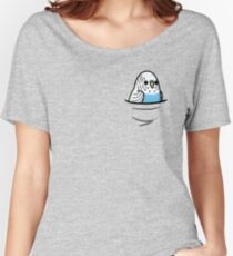 Zu viele Vögel! - Blauer Wellensittich Loose Fit T-Shirt