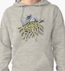 Flying Spaghetti Monster with Colander Pullover Hoodie