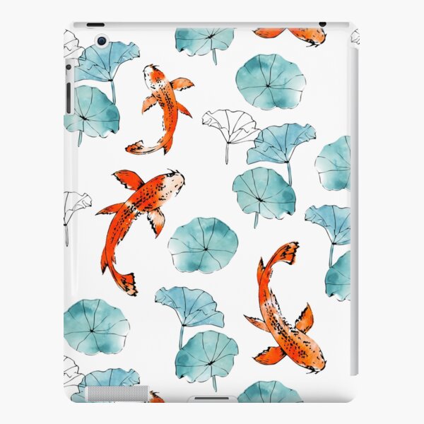 Waterlily koi iPad Snap Case