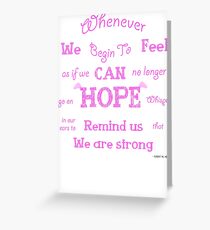 Hope Greeting Card