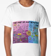 The Map of Mathematics Long T-Shirt