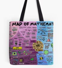 Bolsa de tela El mapa de las matemáticas