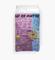 The Map of Mathematics Duvet Cover