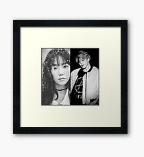 BTS SNSD Framed Print