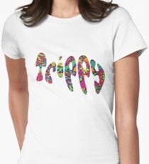 Trippy - Psychedelic Women's Fitted T-Shirt