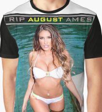 RIP August Ames Graphic T-Shirt