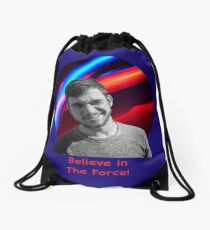 Believe in the Force Drawstring Bag