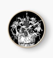 Fairytales, Knights, German Castles, Deutsche Kunst und Dekoration Clock