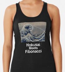Hokusai Meets Fibonacci Women's Tank Top