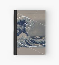 Hokusai trifft Fibonacci Notizbuch