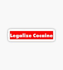 Legalize Cocaine Sticker
