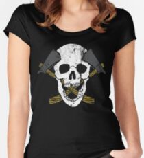 Skull Axe Women's Fitted Scoop T-Shirt