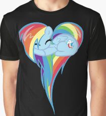 Heart Of Rainbow Dash Graphic T-Shirt