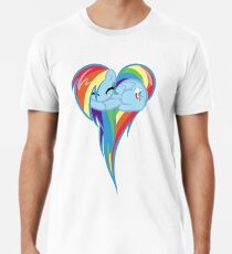 Heart Of Rainbow Dash Men's Premium T-Shirt