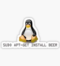 Linux - Get Install Beer Sticker