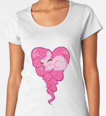 Heart Of Pinkie Pie Women's Premium T-Shirt