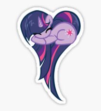 Heart Of Twilight Sparkle Sticker
