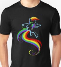 Flowing Rainbow Unisex T-Shirt