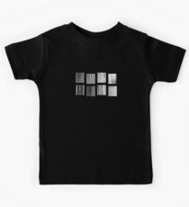 Fragments - B&W Halftone Kids Tee