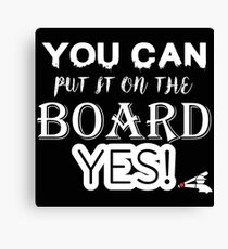 Chicago White Sox- You can put it on the board Canvas Print
