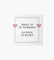 Wake Up Art Board