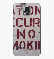 National Security No Smoking Case/Skin for Samsung Galaxy