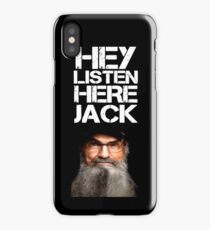 DUCK DYNASTY HEY LISTEN HERE JACK IPHONE CASE IPOD CASE iPhone Case