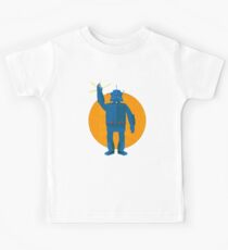 Retro Robot Invasion Kids Tee