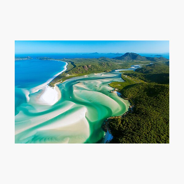 Hill Inlet, Queensland Photographic Print