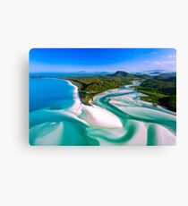 Hill Inlet - Whitsundays Queensland, Australia Canvas Print