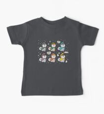 Husky puppies in coats Baby Tee