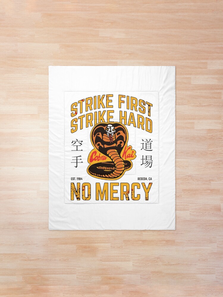 Alternate view of Cobra Kai - Strike First, Strike Hard Comforter