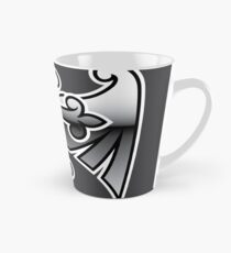 Chrome cross with wings Tall Mug