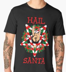 hail santa shirt funny christmas t shirt rock metal gift mens premium t shirt - Heavy Metal Ugly Christmas Sweaters hail santa shirt funny christmas t shirt rock metal gift mens premium t shirt - Heavy Metal Ugly Christmas Sweaters