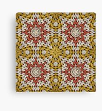 Grandma's knitted square No2. Canvas Print