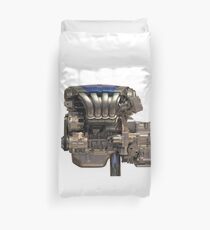 new car engine Duvet Cover