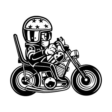 Motorcycle Tattoo Vector Art & Graphics | freevector.com