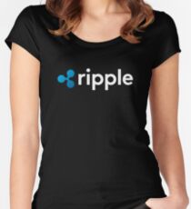 Ripple (XRP) Crypto Women's Fitted Scoop T-Shirt