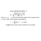 Formula for Sample Standard Deviation by znamenski