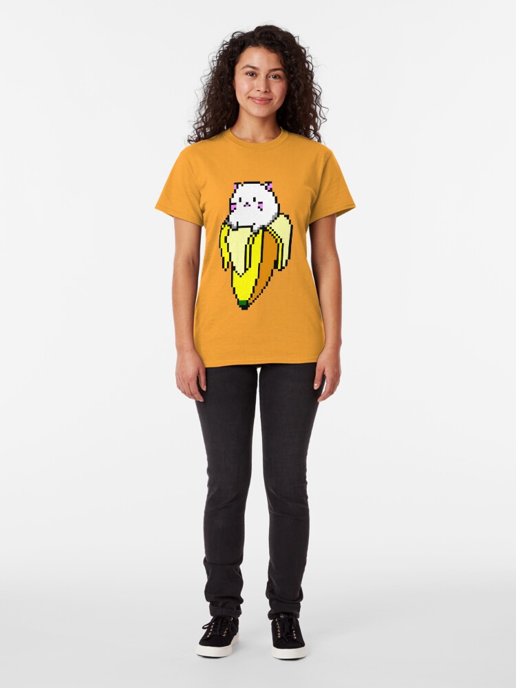 "Banana Cat" Tshirt by LeoBarros Redbubble