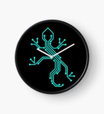 Techno Reptile Clock