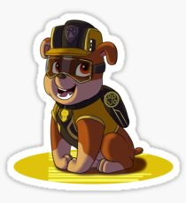 Paw Patrol 'Mission Paw' Rubble Sticker
