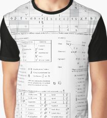 International Phonetic Alphabet IPA Graphic T-Shirt