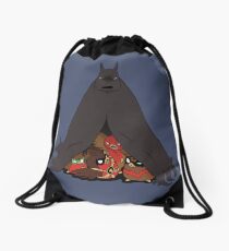 Geh! Robins! - Unter Papas Flügel Rucksackbeutel