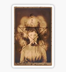 Spiritualist Mandala Collage Sticker